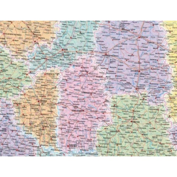 Україна. Політико-адміністративна карта | Ukraine. Political map, 1:1 500 000 (англійською мовою)