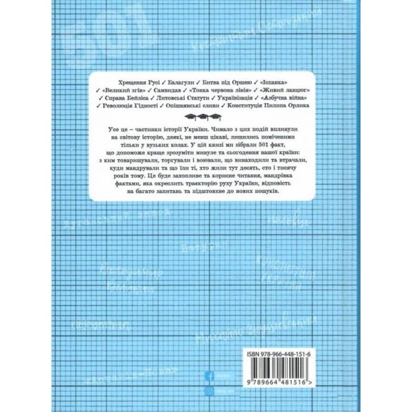 501 факт, який треба знати з... історії України