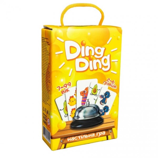 Настільна гра Strateg «Ding ding»