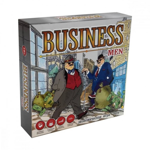 Настільна гра «Strateg Business men», економічна, російською мовою (30556)