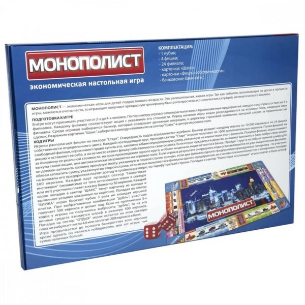 Настільна гра «Монополіст» російською мовою (348)