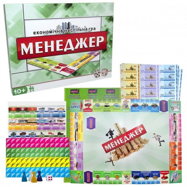 Настільна гра Strateg «Менеджер»