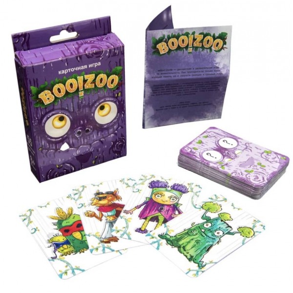 Настільна гра Strateg «BOO!ZOO» російскою мовою (30444)