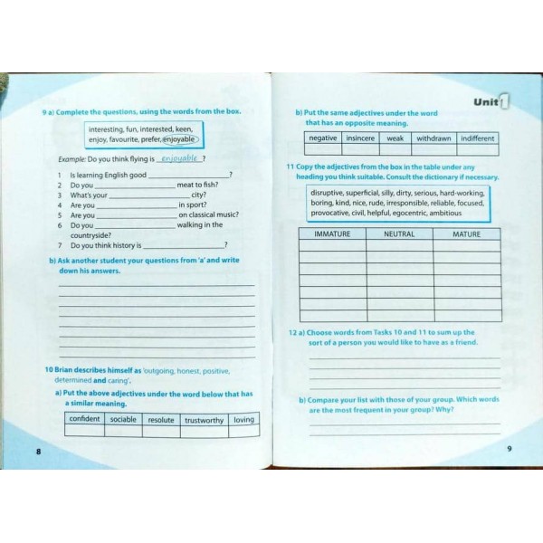 English 9. Workbook. Робочий зошит з англійської мови для 9-го класу закладів загальної середньої освіти