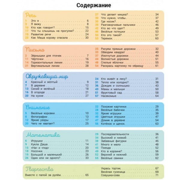Розвивалочка з бджілкою Манюнею. 2-3 роки + 61 наліпка (російською мовою)