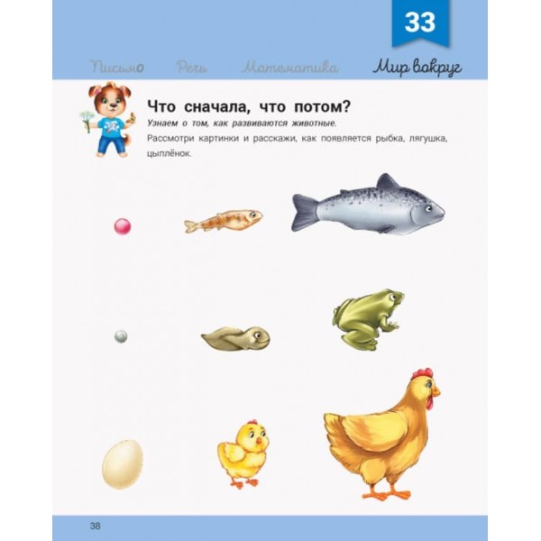 Розвивалочка з песиком Платоном. 4-5 років + 100 наліпок (російською мовою)