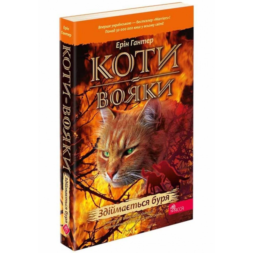 Коти-вояки. Книга 4. Здіймається буря (м'яка обкладинка)