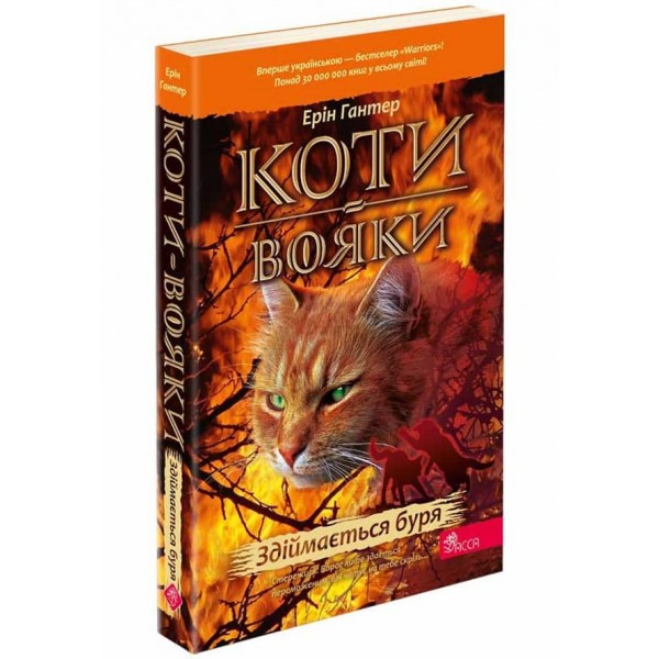 Коти-вояки. Книга 4. Здіймається буря (м'яка обкладинка)