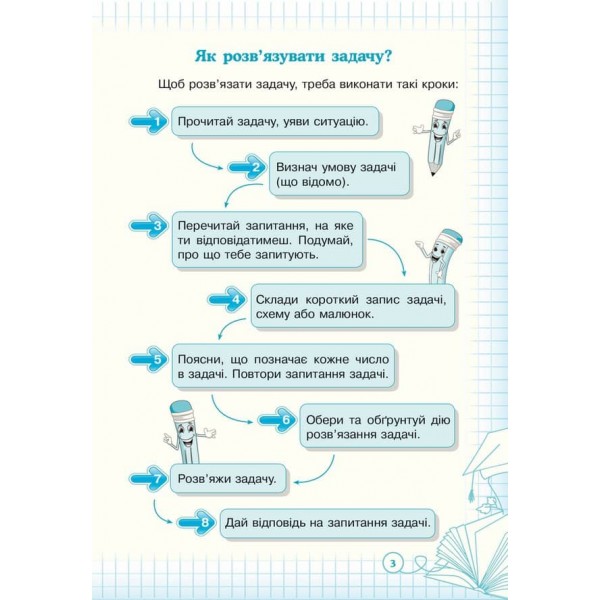 Кроки до успіху. Вчуся розв’язувати задачі. 1 клас