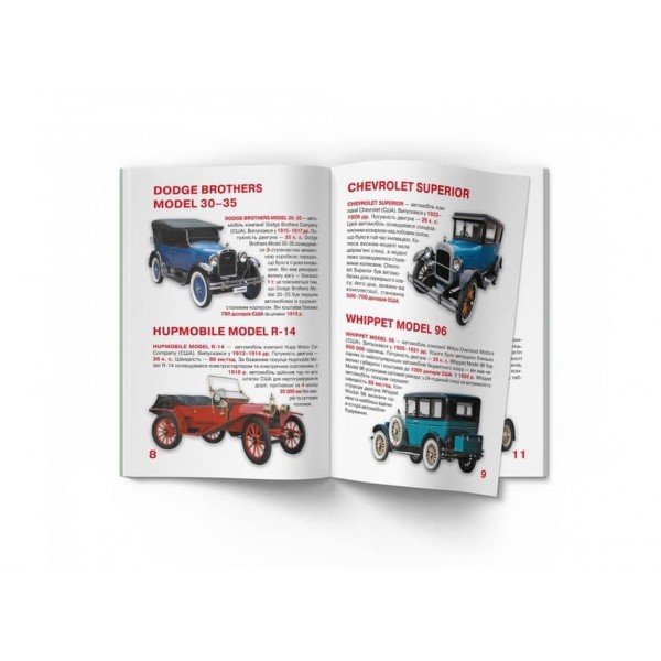 Велика книжка. Ретро-автомобілі (українською мовою)