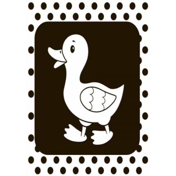 Бу-бусики. Контрастна книжка для немовляти (російською мовою)