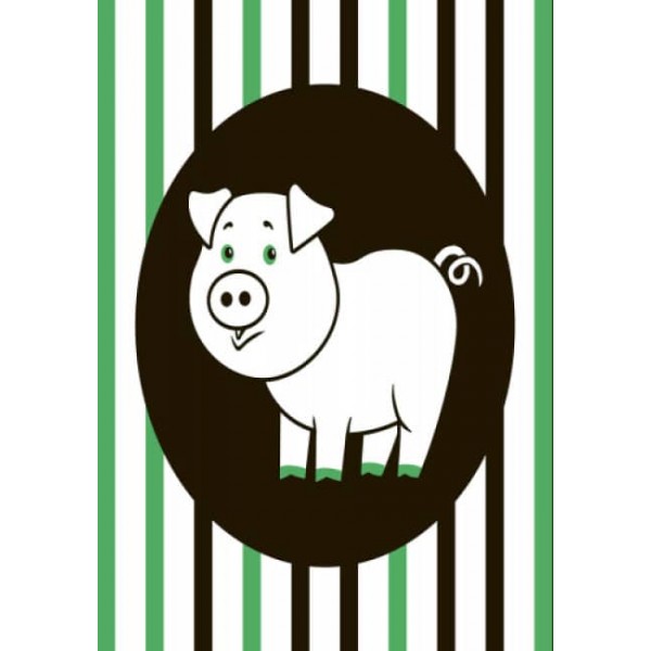 Лапотунечка. Контрастна книжка для немовляти (російською мовою)