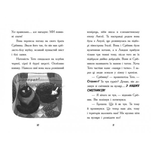 Тото. Кішка-ніндзя та велика втеча змія. Книга 1 (українською мовою)